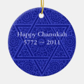 Gepersonaliseerde Chanukah Ornament (Voorkant)