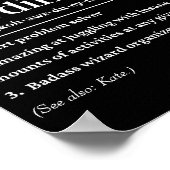 Gepersonaliseerde Chaos Coördinator definitie Poster (Hoek)