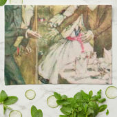 Gepersonaliseerde Charles Dickens Scrooge Victoria Theedoek (Gevouwen)