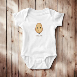 Gepersonaliseerde Charming Kawaii Potato Romper