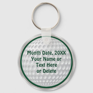 Gepersonaliseerde Cheap Golf Gifts Sleutelhanger