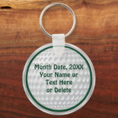 Gepersonaliseerde Cheap Golf Gifts Sleutelhanger (Voorkant)