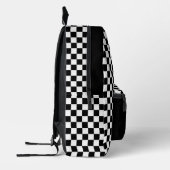 Gepersonaliseerde check patroon Medische arts Verp Bedrukte Rugzak (Links)