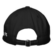 Gepersonaliseerde Cheer Cheerleader's Naam Geborduurde Pet (Achterkant)