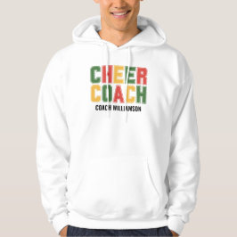 Gepersonaliseerde CHEER COACH Hoodie