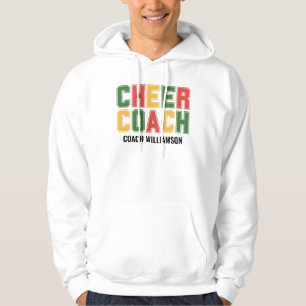 Gepersonaliseerde CHEER COACH Hoodie