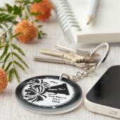 Gepersonaliseerde Cheerlead Gifts. 2 Sided Cheer Sleutelhanger (Voorkant Rechts)