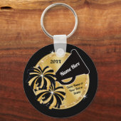 Gepersonaliseerde, Cheerlead Gifts voor Team Sleutelhanger (Voorkant)