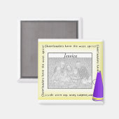 Gepersonaliseerde cheerleader foto magneet (Voorkant / Achterkant)