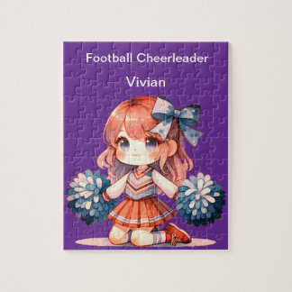 Gepersonaliseerde cheerleader legpuzzel