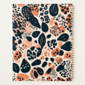 Gepersonaliseerde Cheetah Leopard Animal Print Planner (Achterkant)
