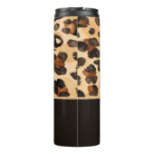 Gepersonaliseerde Cheetah Spots Thermal Tumbler Thermosbeker (Achterkant)