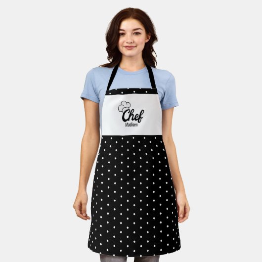 Gepersonaliseerde Chef Cook Schort (Gedragen)