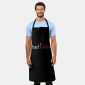 Gepersonaliseerde Chef Cooking Schort (Gedragen)