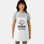 Gepersonaliseerde chef-kok naam bakken koken op ma schort (Insitu)