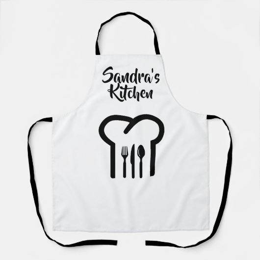 Gepersonaliseerde Chef-Pet en -kleding Schort (Voorkant)
