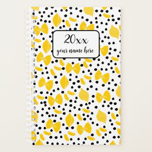 Gepersonaliseerde Chef planner (Voorkant)