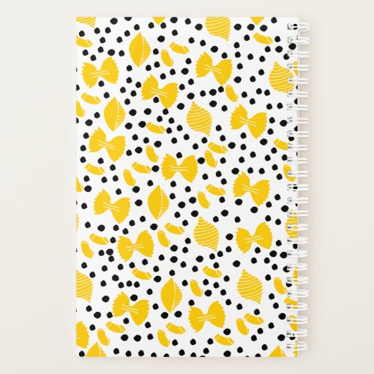 Gepersonaliseerde Chef planner (Achterkant)