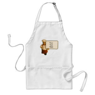 Gepersonaliseerde Chef's Apron Standaard Schort