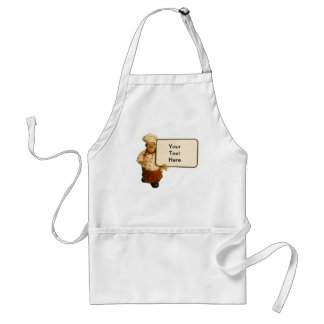 Gepersonaliseerde Chef's Apron Standaard Schort
