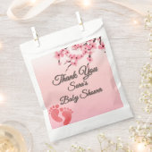 Gepersonaliseerde Cherry Blossom Baby shower gunst Bedankzakje (Geknipt)