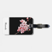 Gepersonaliseerde Cherry Blossom Bagagelabel (Achterkant horizontaal)