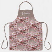 Gepersonaliseerde Cherry Blossom Schort (Voorkant)