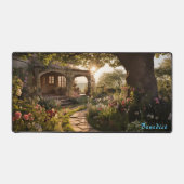 Gepersonaliseerde Cherry Blossom Village Desk Mat (Voorkant)