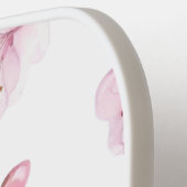 Gepersonaliseerde Cherry Blossom Waterverf Pickleball Paddle (Links Detail)