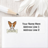 Gepersonaliseerde Chihuahua Etiket (Insitu)