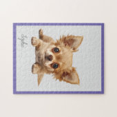 Gepersonaliseerde Chihuahua Jigsaw puzzel (Horizontaal)