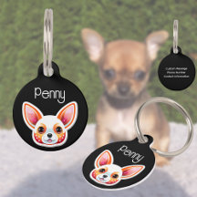 Gepersonaliseerde Chihuahua Puppy Hondennaam