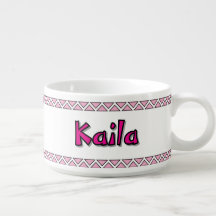 GEPERSONALISEERDE CHILI BOWL - "KAILA"