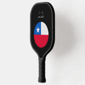 Gepersonaliseerde Chili Flag Gift Pickleball Paddle (Links)