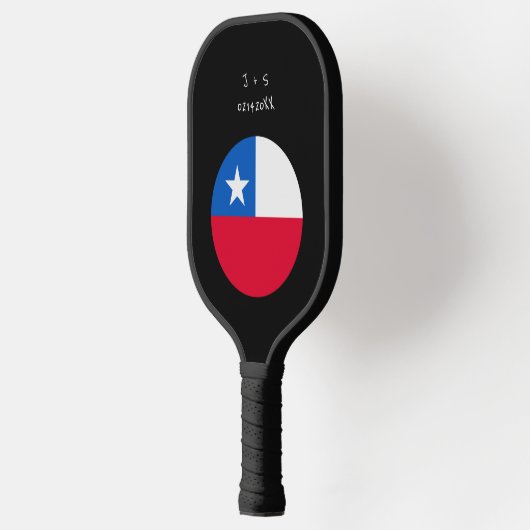 Gepersonaliseerde Chili Flag Gift Pickleball Paddle (Links)
