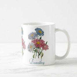 Gepersonaliseerde China Asters Koffiemok