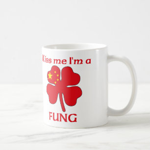 Gepersonaliseerde Chinees Kus Ik ben Fung Koffiemok