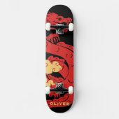 Gepersonaliseerde Chinese draak Persoonlijk Skateboard (Voorkant)