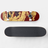 Gepersonaliseerde Chinese draak Persoonlijk Skateboard (Horizontaal)