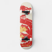 Gepersonaliseerde Chinese draak Persoonlijk Skateboard (Voorkant)