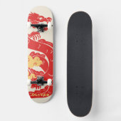 Gepersonaliseerde Chinese draak Persoonlijk Skateboard (Voorkant)