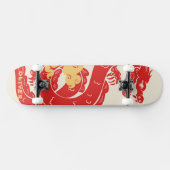 Gepersonaliseerde Chinese draak Persoonlijk Skateboard (Horizontaal)