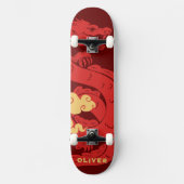 Gepersonaliseerde Chinese draak Persoonlijk Skateboard (Voorkant)