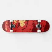 Gepersonaliseerde Chinese draak Persoonlijk Skateboard (Horizontaal)