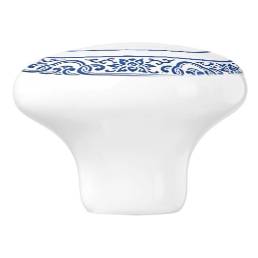 Gepersonaliseerde  Chinoiserie Bird-Flower Art Keramische Knop (Zijkant)