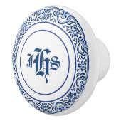 Gepersonaliseerde Chinoiserie Bird-Flower Art Keramische Knop (Rechts)