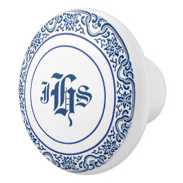 Gepersonaliseerde  Chinoiserie Bird-Flower Art Keramische Knop