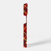 Gepersonaliseerde chique en leuke Tartan Print iPhone Hoesje (Rechterkant)
