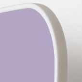 Gepersonaliseerde chique lavendel Paarse monogram  Pickleball Paddle (Links Detail)