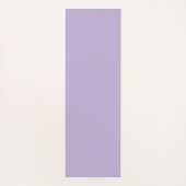 Gepersonaliseerde chique lavendel Paarse monogram Yogamat (Achterkant)